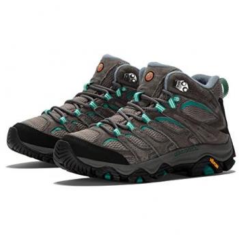 Merrell Botas de Senderismo Moab 3 Mid GORE-TEX Mujer Gris (Granite Marine) - Talla 36 EU