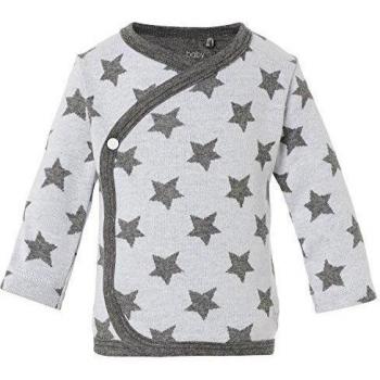 Noppies U Tee Ls Kes Allover Star-Camiseta Bebé niños    gris