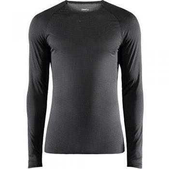 Craft Pro Dry Nanoweight Long Sleeve Jersey for Men - XX-Large, Black, Polyester
