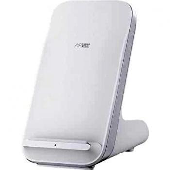OPPO Cargador Original inalámbrico, Cargador de inducción inalámbrico, Carga rápida de 50 W, Compatible con OPPO Find X5 Pro y Todos los Smartphones con Carga inalámbrica, Color Blanco