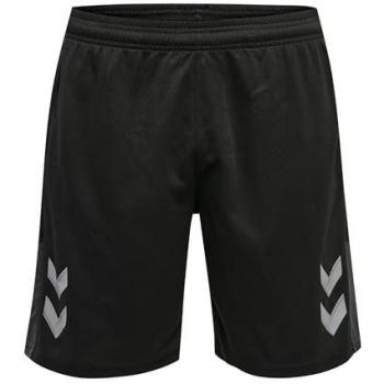 Hummel Pantalones Cortos Lead Trainer - Pantalones cortos de entrenamiento, fabricados en material ligero y transpirable, con tecnología que favorece la ventilación, diseño ergonómico para mayor comodidad y libertad de movimiento, cintura el
