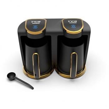 Cafetera Turca Inca IKM-02 Automática 0,25 L 400W Negra y Dorada