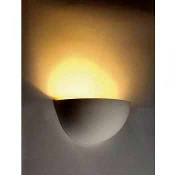 Aplique de pared SLV Plastra 101 Blanco, escayola, ancho 14 cm