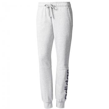 adidas Ess Lin Pantalón, Mujer, Gris