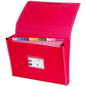 Grafoplás 02963054－Carpeta con fuelle, tamaño folio, color rosa