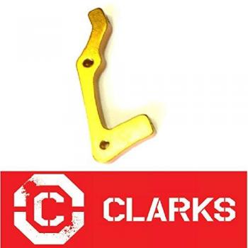 Scheibenbremsadapter CLARKS Hinterrad, internationaler Standard, gold