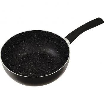 Sartén WOK THULOS TH-WOK24 con revestimiento de piedra tricapa antiadherente - 24 cm