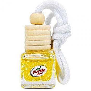 Ambientador para Coche Turtle Wax Limón - Ambientador de coche con fragancia a limón, fórmula de larga duración, fácil de usar, diseño compacto y elegante