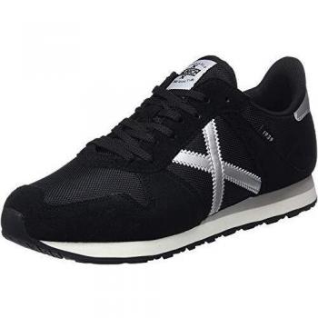 Munich Massana 432 Black Casual Leather Sneakers for Men Size 10 US