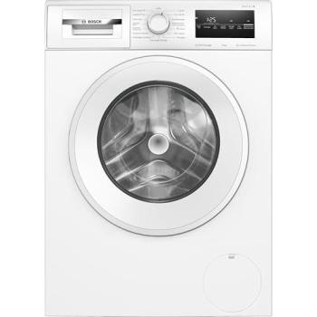 Bosch Lavadora Frontal 8 Kg, 1400 Rpm, Función Planchado Auxiliar, Pantalla LED, Controles Táctiles, Motor BLDC con 10 Años de Garantía - WAN2827U