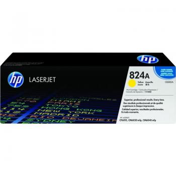 Cartucho de tóner original HP 824A amarillo para impresoras HP Color LaserJet