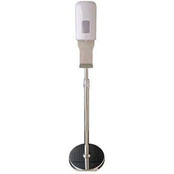 Nkare dispensador de jabon automatico de pie 1l sensor infrarrojo material abs higienico cuidado personal ideal para oficina hospital hotel escuela altura 136x85x39mm base 32m