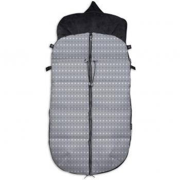 Fuli&co Ottawa - Saco universal para silla de paseo, 93.5 x 45 x 5 cm, color gris