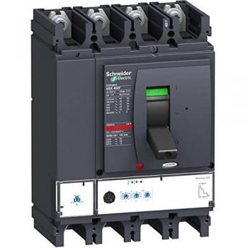 Schneider Electric LV432708 NSX400N Micrologic 2.3 Interruptor Automático Compact, 250A, 4 Polos 4R, 255mm x 185mm x 110mm