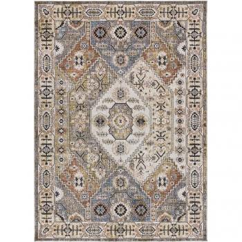 Alfombra vintage Truva de Universal XXI, estilo vintage multicolor, dimensiones 136x200 cm