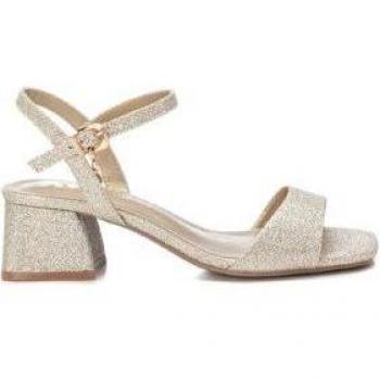 Sandalias de Mujer Xti en Color Oro Modelo 142346 con Tacón de 5cm
