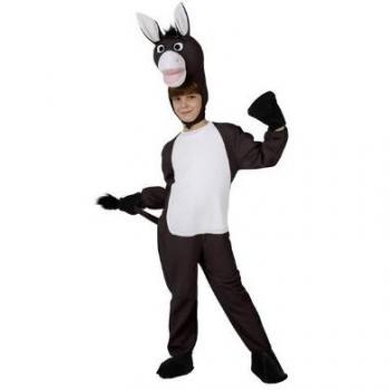 Atosa - Disfraz de burro para niño, talla 9 años