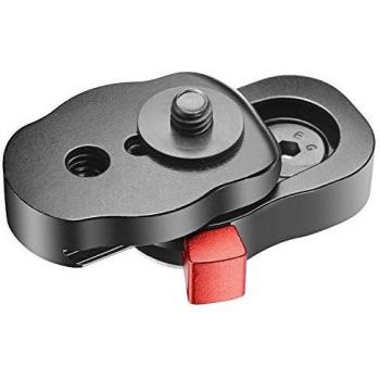 Neewer Field Monitor Quick Release Plate for Neewer NW759/74K/760 Feelworld FW759/759P/760/74K Lilliput Blackmagic Atomos Pangshi Ikan and other Video Monitors with 1/4 Inch Screw Hole