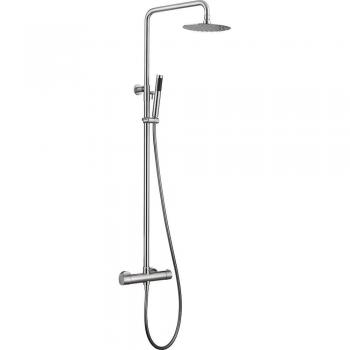 IMEX BTK017/AC MOSCU Conjunto De Ducha Termostático Acero