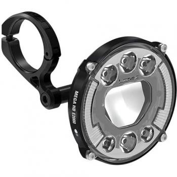 Lezyne E-Bike Mega HB STVZO E2000 LED Front Light - Flat Black, One Size for Men