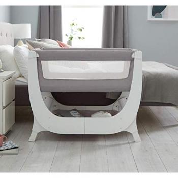 Shnuggle Air Bedside Crib, 95cm x 56cm x 83cm