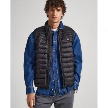 Pepe Jeans Balle Gillet Men's Jacket in Black, Vest, Male, Black, Size: S