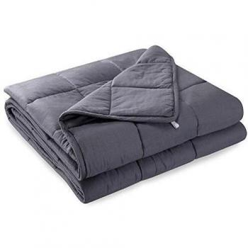 Anjee Gravity Weged Blankets Ideal para Adultos sufren de sueño, ansiedad | Mantas Pesadas con Material de algodón y Perlas de Vidrio