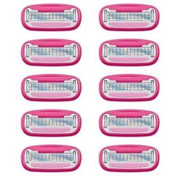 Marca Amazon - Solimo 10 recambios de cabezales de 5 hojas para mujer