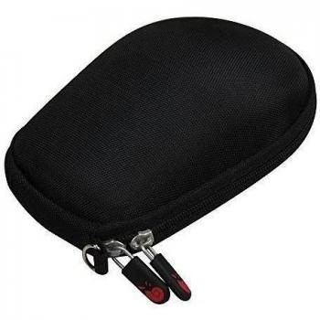 Para Logitech M560 - Ratón inalámbrico, 910 - 003880 Viaje Funda protectora de EVA rígida funda de transporte), diseño compacto tamaños por Hermitshell