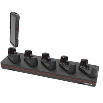 Honeywell CT45-5CB-UVB-2 Accesorio para Ordenador - Base de Carga Universal de 5 Bahías, Compatible con Dispositivos Honeywell CT45, Conexión USB, Diseño Compacto y E