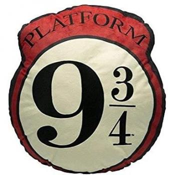 Cojín Harry Potter Andén 9 y 3/4 Bordado de Gran Tamaño