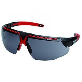 Gafas de Seguridad Avatar™ EN 166, Montura Negra/Roja, Lente Hydro-Shield Gris HONEYWELL