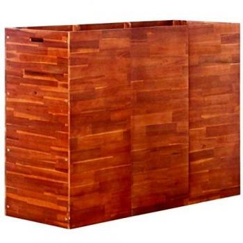 vidaXL Acacia Arriate Madera Rectangular Jardín Patio Terraza 150x50x100 cm