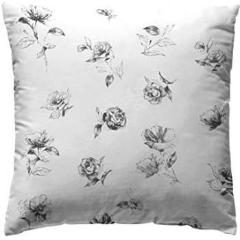 Funda de cojín Tulipa 80x80 cm algodón 200 hilos ETHERE MAISON