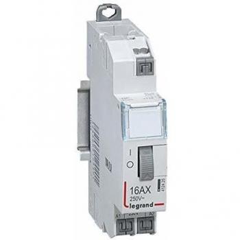 Telerruptor LEGRAND 412405 de 16A NA Bobina 24V, Estándar para Montaje en Riel DIN