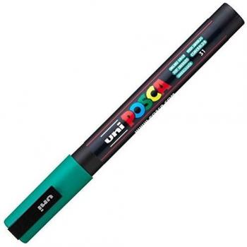 Rotulador Uni Posca PC-3M Verde Esmeralda 0530