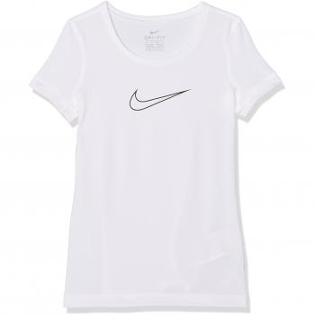 Nike Pro, Camiseta para Niña, Multicolor