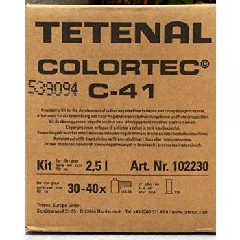 Kit Revelador de Película Tetenal Colortec C-41 Rápido 2,5 Litros