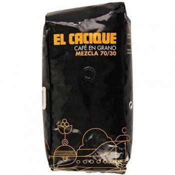 El Cacique - Café en grano - Mezcla 70/30 - 1 kg