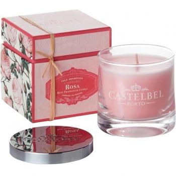 Castelbel Rose Scented Candle 210g