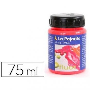 La Pajarita 1170/16 - Pintura acrílica, 75 ml, color rojo amapola fluorescente