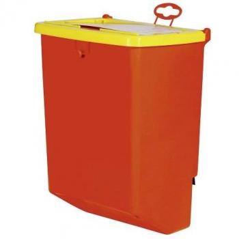 Comedero de Trampa para Conejos 1 Compartimento con Tapa de Plástico 2500 ml