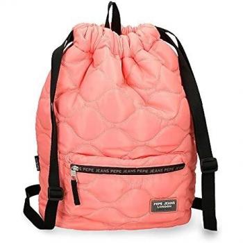 Pepe Jeans Orson Mochila Saco Rosa 32x45x15 cms Poliéster