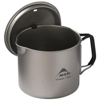 MSR Titan Camping Kettle - Titanium, 900 mL, One Size