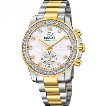 Jaguar J982/1 Connected Lady Multicolor Stainless Steel Women's Smartwatch
