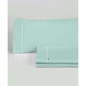 ESTELIA Juego de sábanas LISOS BIÉS color aqua