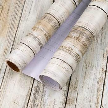Hode Papel Adhesivo para Muebles Clásico Veta de Madera Marrón 45cmX2m Impermeable Papel Pintado Pegatina para Muebles Vinilos Decorativo PVC Película para Sala de Estar Dormitorio Armarios Cocina