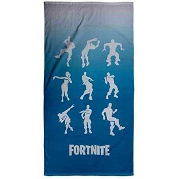 Fortnite Oficial, 100% algodón, Azul y Blanco, Towel
