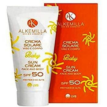 Crema Solar Facial y Corporal para Bebé SPF 50 - Alkemilla, 150 ml