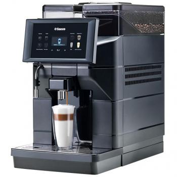 Cafetera Superautomática Saeco Aurora M2, 1900 W, Capacidad para Granos de Café, Función Cappuccino Rápida, Color Negro Mate